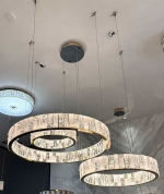 Đèn Thả Pha Lê K9 Trang Trí Phòng Khách KH-THD876T3