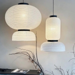 Đèn Thả Trang Trí Bàn Ăn Wabi Sabi KH-THD88 Ø460