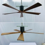 Quạt Trần Cánh Gỗ Trang Trí Phòng Khách KH-QT59 Ø1530