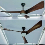 Quạt Đèn Trần Cánh Nhựa Hiện Đại KH-QT53 Ø1320