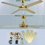 Quạt Trần Cánh Sắt Sang Trọng KH-QT54V Ø1320