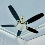 Quạt Trần 5 Cánh Gỗ Có Đèn KH-QT57 Ø1320