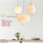 Đèn Thả Trang Trí Thủy Tinh TT25T1B Ø190