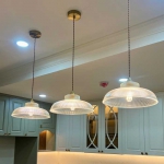 Đèn Thả Thủy Tinh KH-TT58 Ø300