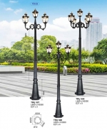 Trụ Đèn Trang Trí Sân Vườn Loại 4 Bóng EU-TRỤ 328 H3300