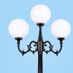 Trụ Đèn Trang Trí Sân Vườn Loại 3 Bóng EU-TRỤ 317 H4000