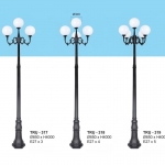 Trụ Đèn Trang Trí Sân Vườn Loại 3 Bóng EU-TRỤ 317 H4000