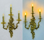 Đèn Tường Nến Thân Đồng KH-VDC6036T3