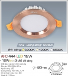 Đèn Led Âm Trần Đổi Màu AFC 444 12W Ø120