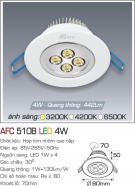 Đèn Mắt Ếch LED 4W AFC 510 Ø70