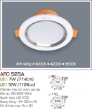 Đèn Downlight LED 12W AFC 525A Ø110