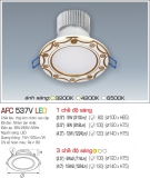 Đèn Downlight Led Đổi Màu 12W AFC 537V Ø120