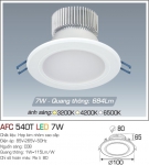 Đèn Downlight Led 7W AFC 540T Ø80