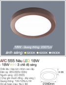 Đèn Áp Trần LED 18W AFC 555N Ø240