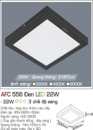 Đèn Áp Trần LED 22W AFC 556D 300x300