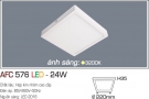 Đèn Áp Trần LED 24W AFC 576 220x220