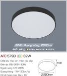 Đèn Áp Trần LED 32W AFC 579D Ø220