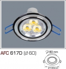 Đèn Mắt Ếch AFC 617D Ø60