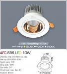 Đèn Downlight LED 10W AFC 686 Ø90