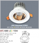 Đèn Downlight LED 15W AFC 686 Ø120