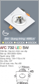 Đèn Mắt Ếch LED 5W AFC 732 Ø70