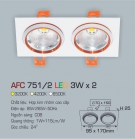 Đèn LED Âm Trần 6W AFC 751-2