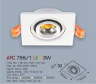 Đèn Mắt Ếch LED 3W AFC 756-1