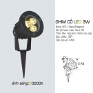 AFC Đèn Ghim Cỏ LED 3W