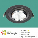 Đèn LED Âm Trần Chiếu Điểm Xoay Góc 9W UAT144 Ø85