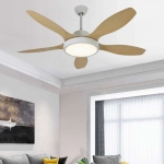 Quạt Trần 5 Cánh Nhựa ABS Có Đèn LED UDQ6141 Φ1200