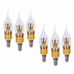 Bóng Đèn LED Nến Ngọn Lửa Đổi Màu 10W BL05 