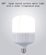 Bóng Đèn Led Trang Trí Ngoài Trời Hình Trụ 50W BT06