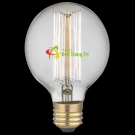 bóng đèn sợi đốt edison G80, bóng đèn trang trí edison G80, bóng đèn trang trí quan cafe