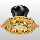 bóng đèn trang trí trần nhà bằng đồng 15w, bóng đèn trang trí trần nhà LA02, bóng đèn trang trí âm trần nhà LA02