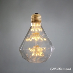 Bóng LED Cây Thông Trang Trí Hình Kim Cương LG-CT