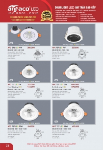 Bóng đèn trang trí trần nhà hiện đại - Đèn LED âm trần bảo hành 3 năm