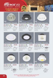 Bóng đèn trang trí trần nhà hiện đại 2 - Đèn LED âm trần bảo hành 3 năm