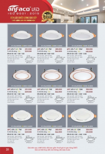 Bóng đèn trang trí trần nhà hiện đại 9 - Đèn LED âm trần bảo hành 3 năm