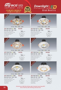 Bóng đèn trang trí trần nhà Anfaco Lighting