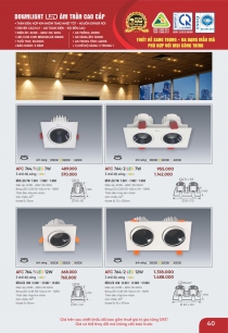 Bóng đèn trang trí trần nhà phố hiện đại