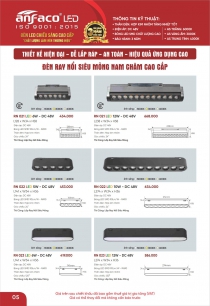 Đèn LED Thanh Ray Nam Châm Cao Cấp - Đèn LED Anfaco Lighting