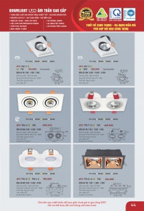 Bóng đèn trang trí trần nhà gắn âm trần hiện đại