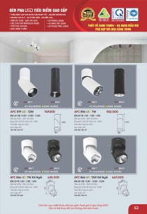 Bóng đèn trang trí trần nhà chỉnh hướng