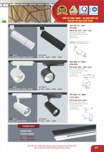 Bóng đèn led thanh ray chiếu điểm