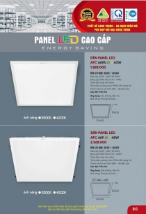 Mẫu đèn led panel âm trần trang trí trong nhà
