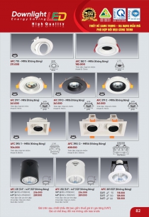 Bóng đèn led âm trần trang trí trần nhà