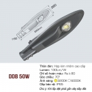 Đầu Đèn Đường Led Chiếu Sáng Ngoài Trời DDB 50W