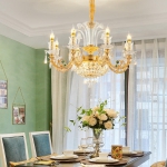 Đèn Chùm Nến Pha Lê Trang Trí Phòng Ăn UCN1287-8