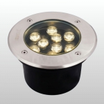 Đèn Âm Đất 9W UAS03 Ø160