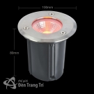 Đèn âm đất led 5W AS02, đèn âm đất ngoài trời, đèn âm đất 5w, đèn âm sàn sân vườn, thegioidentrangtri.com